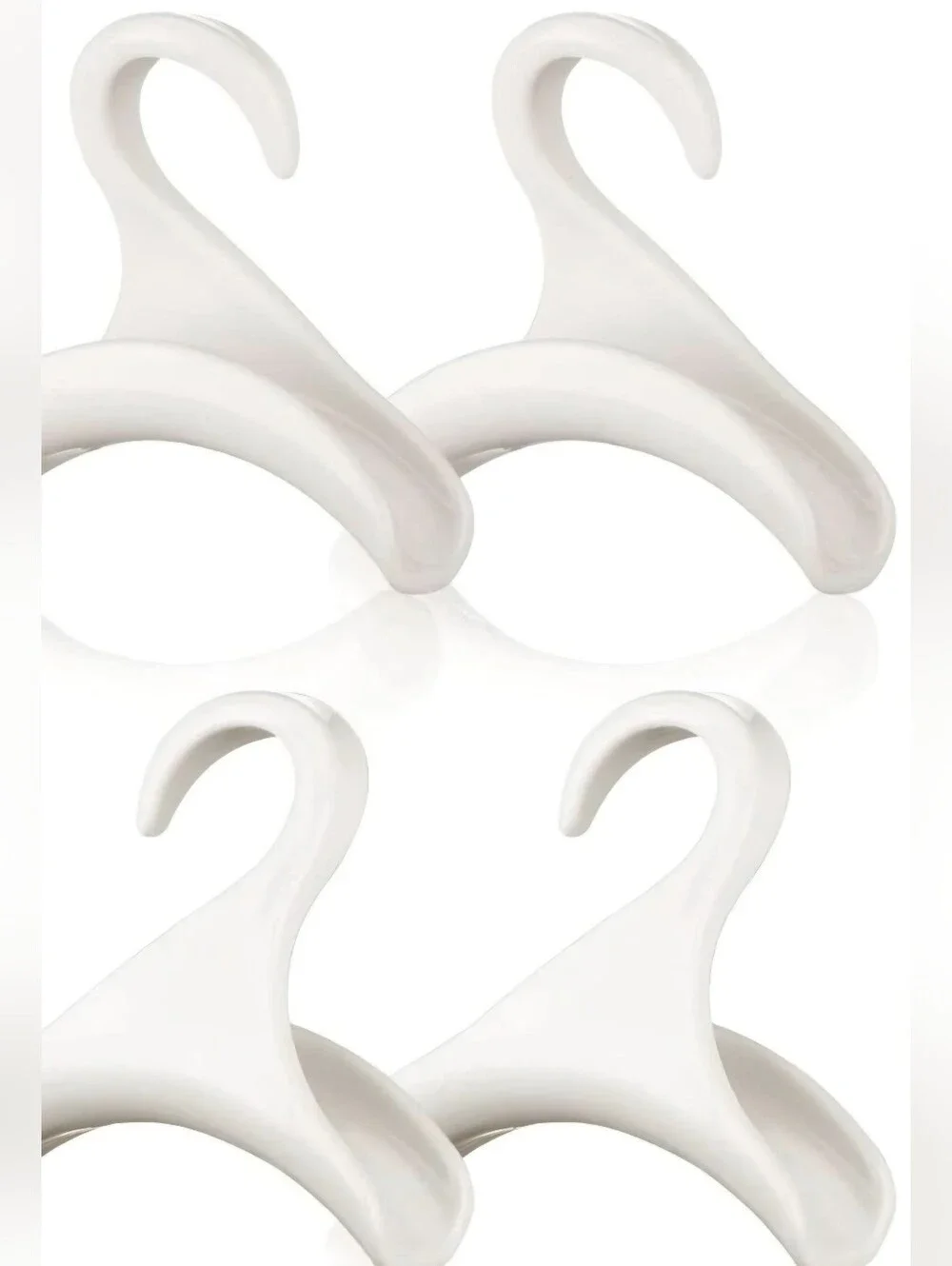Bag hangers set of 5 "WHITE" - Picture 5 of 5